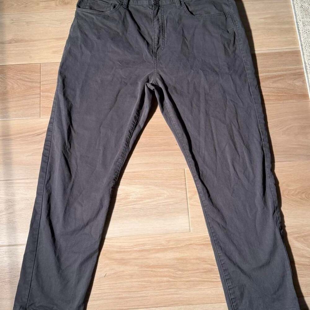 Flint and Tinder Charcoal 365 5-pocket pants tapered fit 36x32